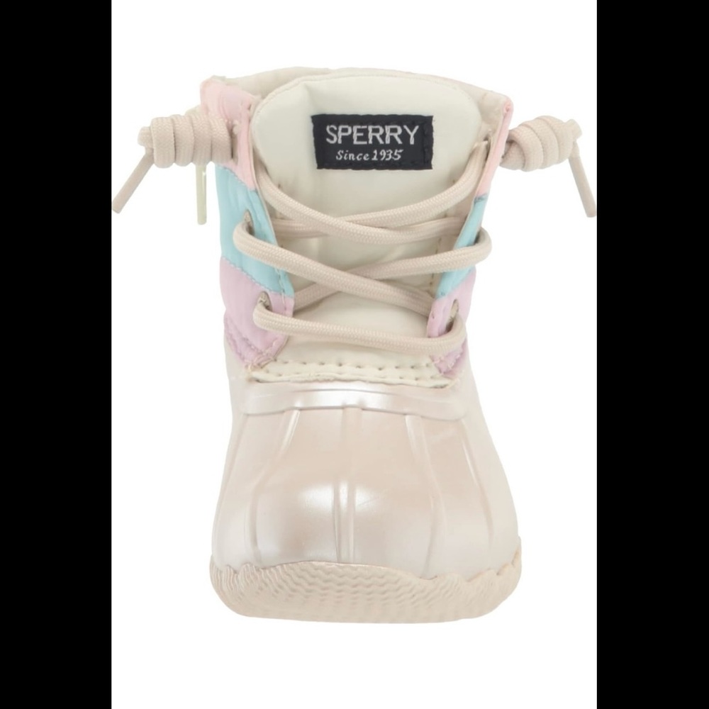 Sperry Kids Pastel Multi Rain Boots - Picture 9 of 10